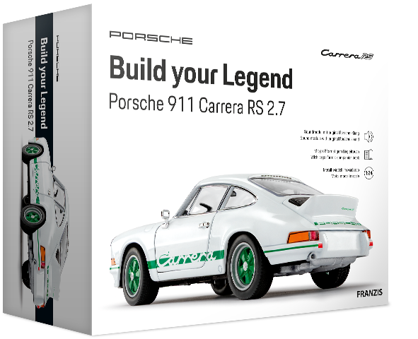 Franzis 67267 Build Your Legend: Porsche 911 Carrera RS 2.7 1:24