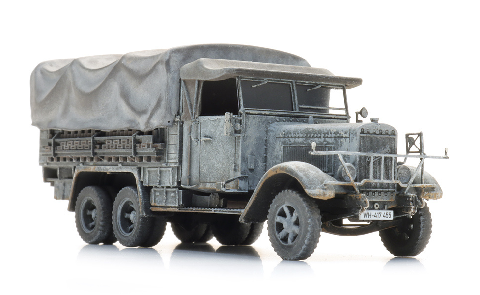 Artitec 6870504 Wehrmacht Henschel 33 D1 cargo Winter 1:87 Spur H0