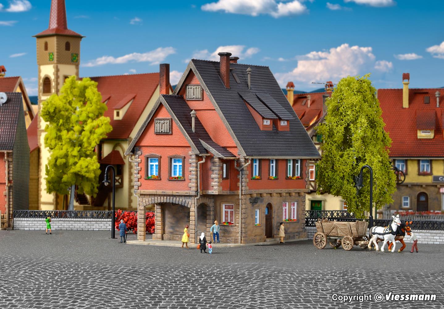 Vollmer 47732 Pfarrhaus 1:160 Spur N Bausatz Neu OVP