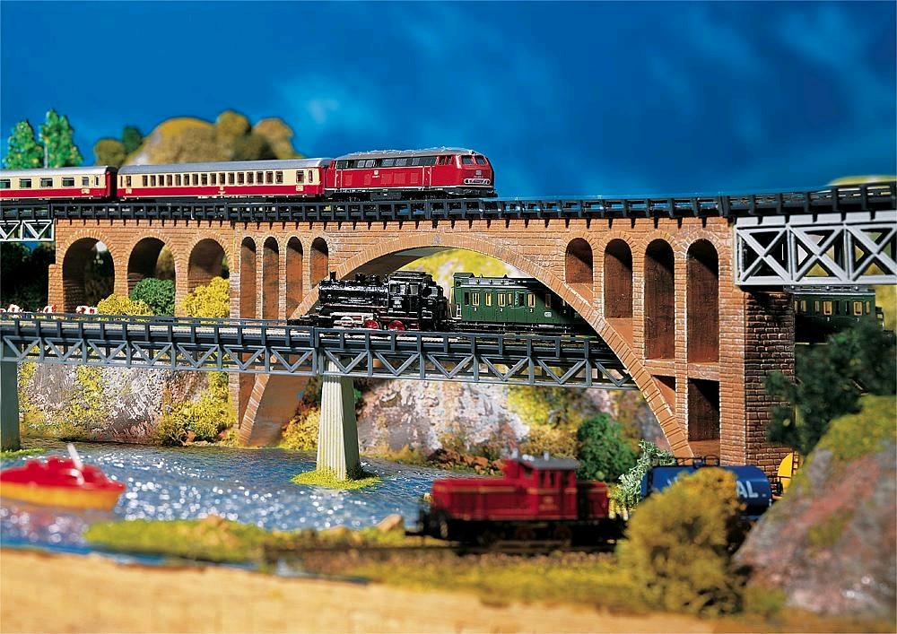 Faller 282924 Steinbogenbrücke 1:220 Spur Z Neu OVP