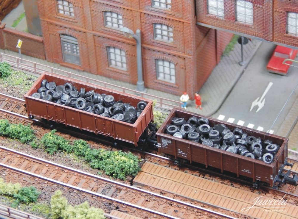 Juweela 21601 Altreifen lose und einzeln 40g 1:160 Spur N Neu OVP