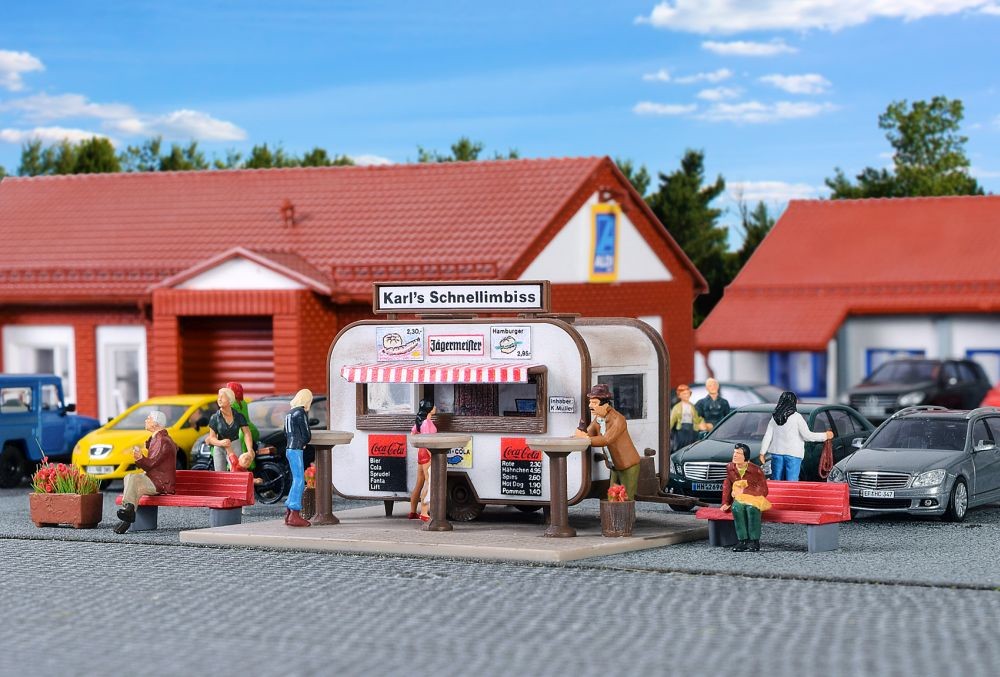 Vollmer 45135 Imbiss-Stand - Spur H0 1:87
