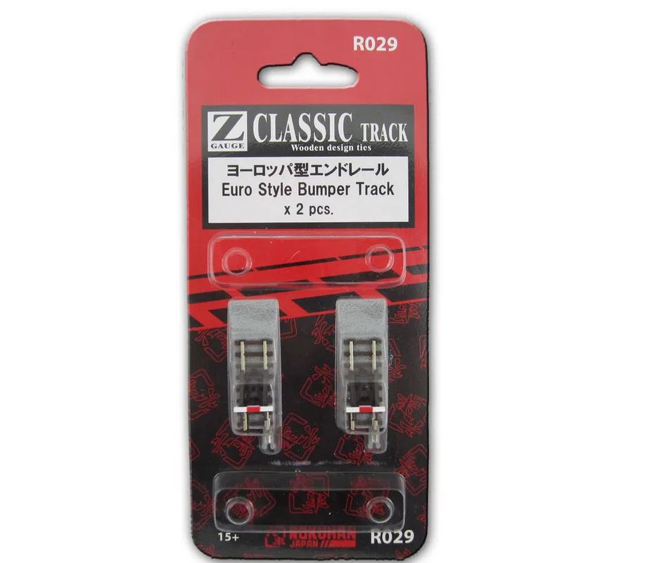 Rokuhan R029 Europäischer Prellbock 42 mm 1:220 Spur Z Neu OVP