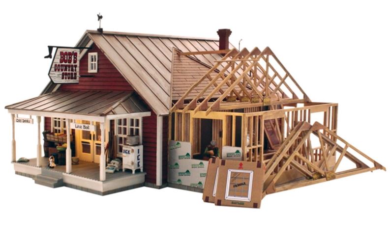 Woodland Scenics BR5845 Country Store Expansion - Spur 0 - Neu - OVP