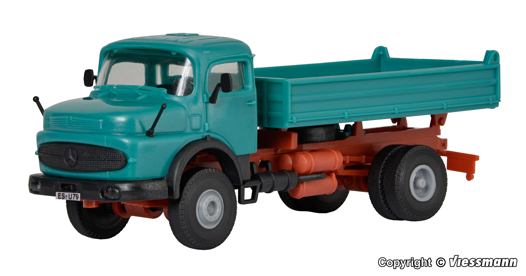 Kibri 14030 MB Rundhauber LAK 1620 mit Kipp-Pritsche 1:87 Neu