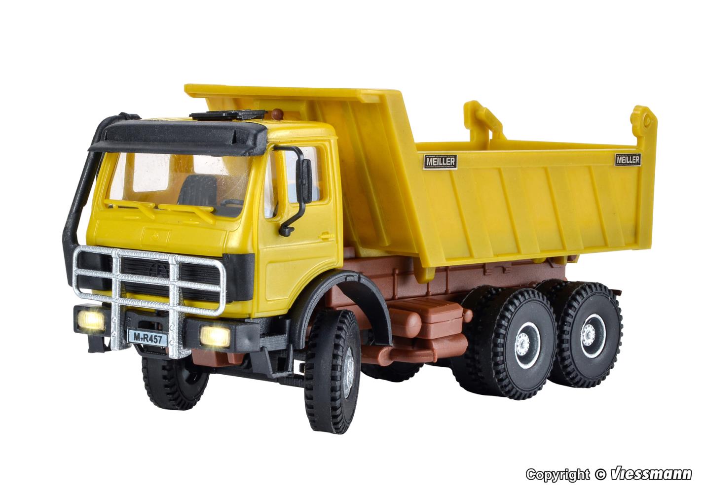 Kibri 14023 MB MEILLER Kipper 3-achsig 1:87 Spur H0 Bausatz Neu