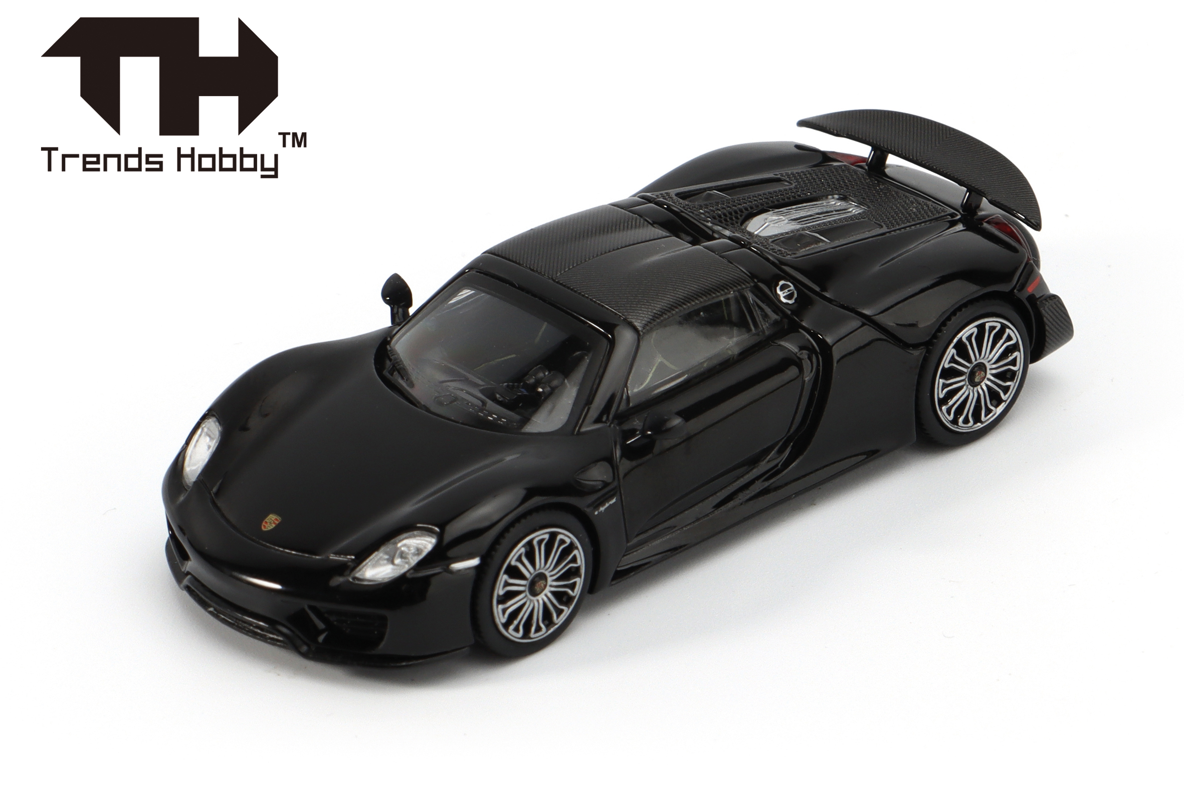 Herpa 864TH000001 Porsche 918 Spyder - Black