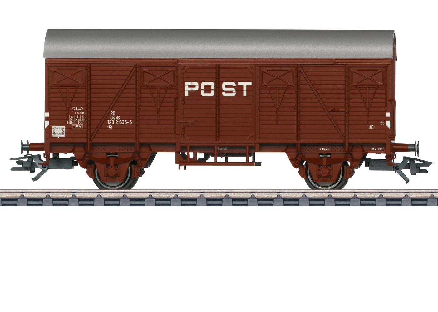 Märklin 46278 Gedeckter Güterwagen Gs NS PTT 1:87 Spur H0 AC