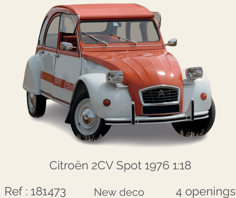 Norev 181473 Citroën 2CV Spot 1976 1:18