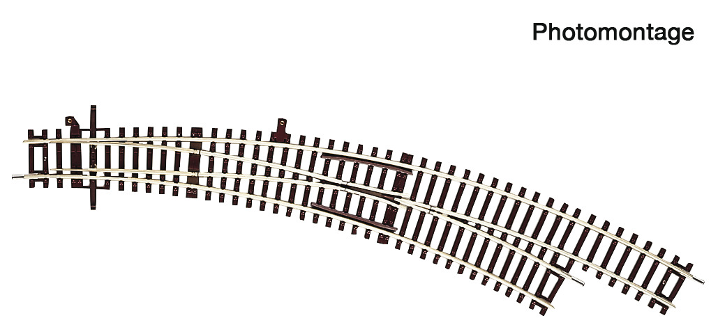 Roco 42475 Bogenweiche rechts BWr5/6 ohne Antrieb 1:87 Spur H0