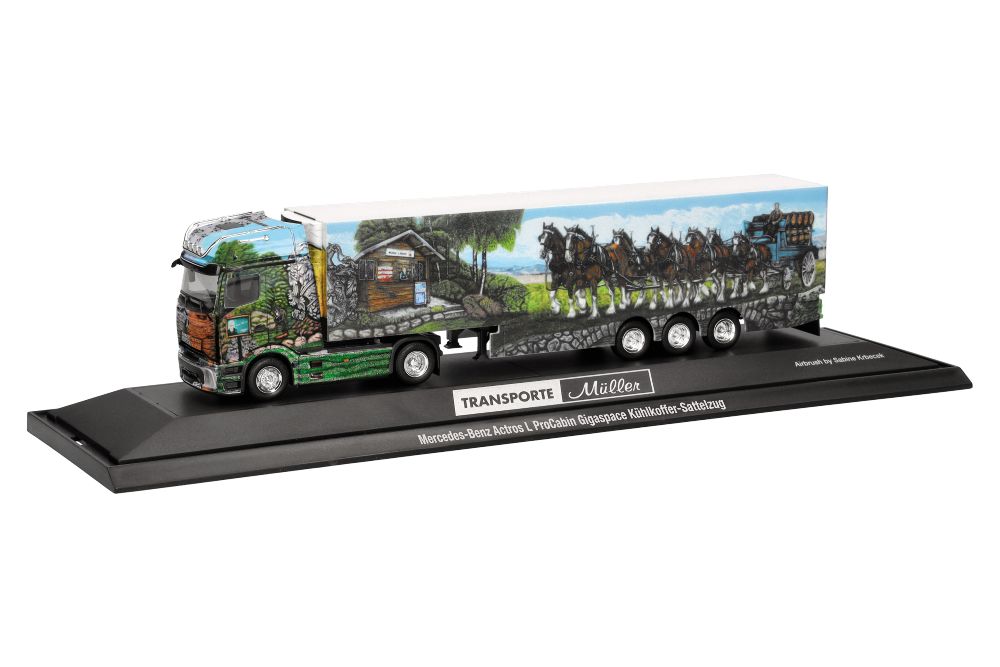 Herpa 122375 MB Actros L ProCab Gig. Ko-Sz 1:87
