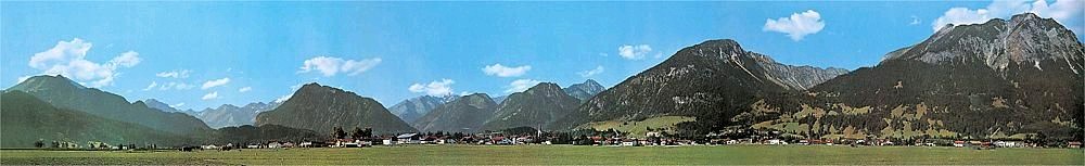 Faller 180517 Modellhintergrund-Verlängerung Oberstdorf