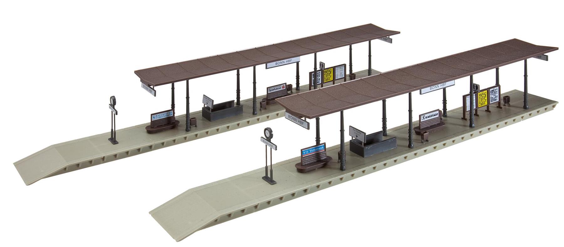 Faller 120191 2 Bahnsteige 1:87 Spur H0 Bausatz Neu OVP