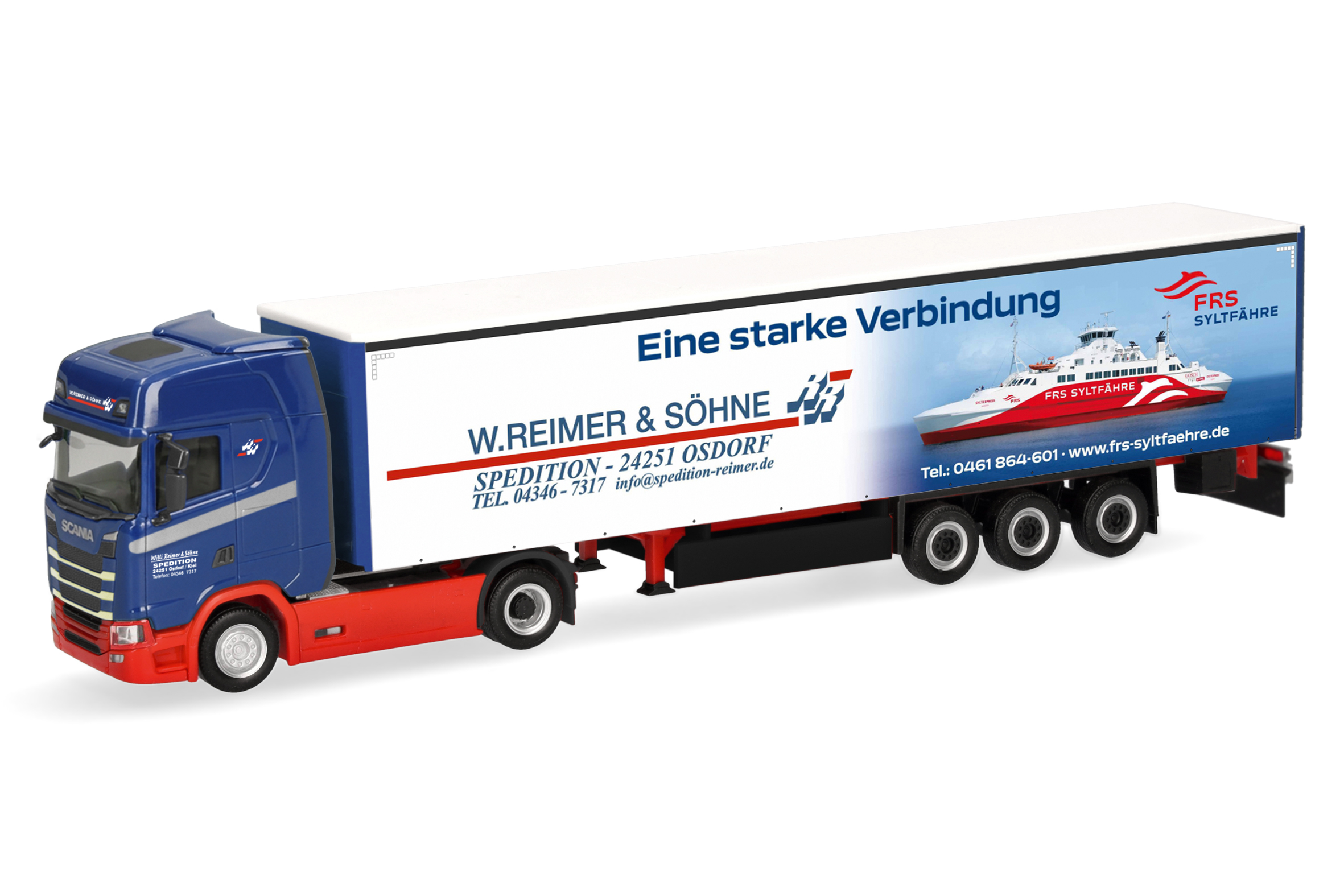 Herpa 322157 Scania CS 20 HD GaPlSz Reimer