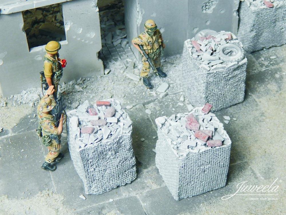 Juweela 23427 Checkpoint Gitterkorb - 1:35 - 4x - Neu - OVP