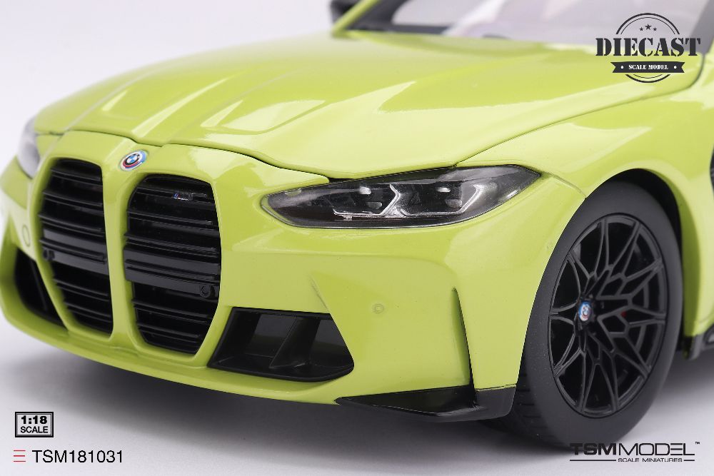 TSM TSM181031 1:18 BMW M3 TOURING (G81) SAO PAULO YELLOW SOLID 2023