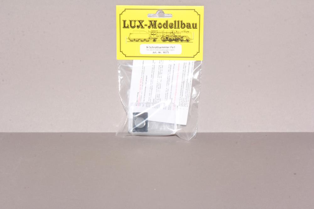 Lux-Modellbau 9075 Schrottsammler Fe1 1:160 Spur N Neu OVP