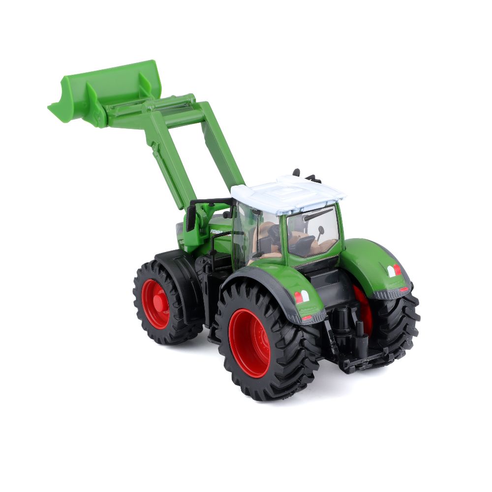 Bburago 18-31631 Traktor Fendt 1050 Vario mit Frontlader 10 cm NEU OVP