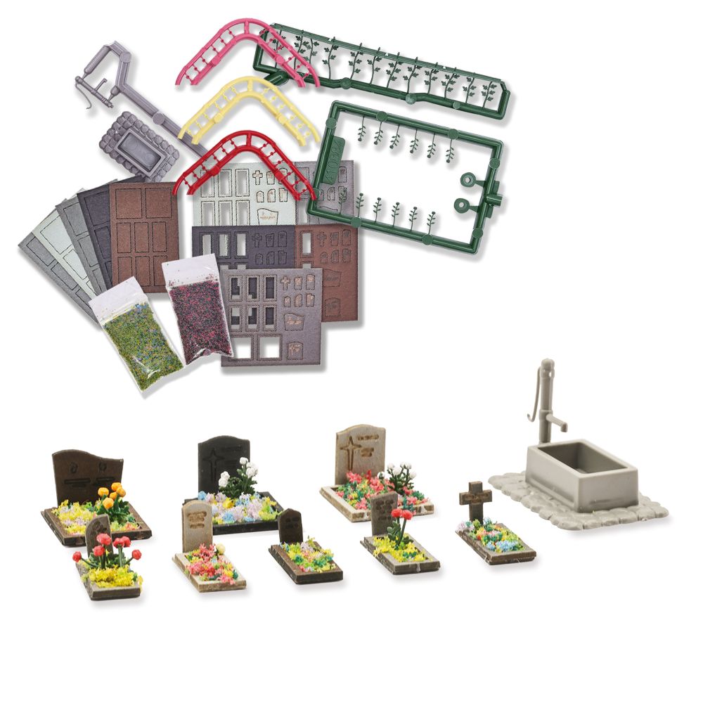 Busch 8924 Friedhof-Set 1:120 Spur TT Bausatz NEU OVP