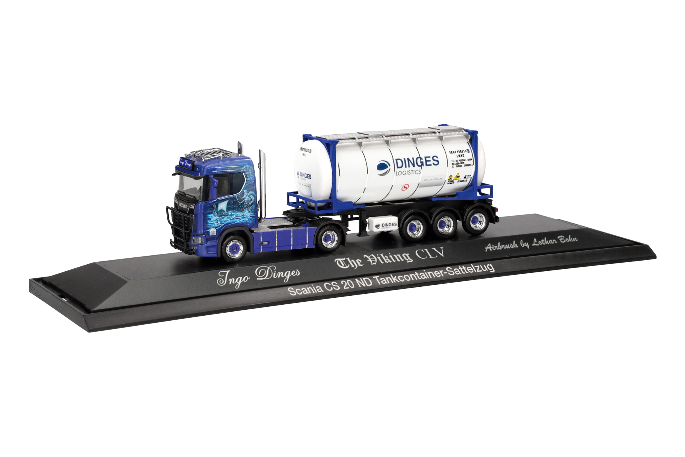 Herpa 122382 Scania CS 20 ND TankContSz