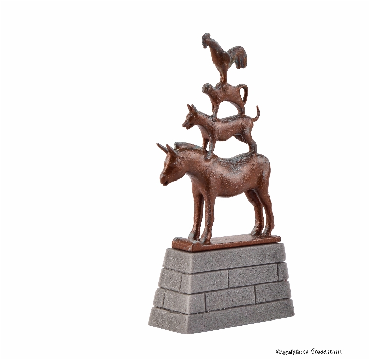 Vollmer 48287 H0 Bremer Stadtmusikanten Statue