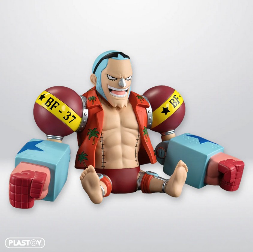 Plastoy 80221 One Piece Franky 15 cm NEU OVP Spardose
