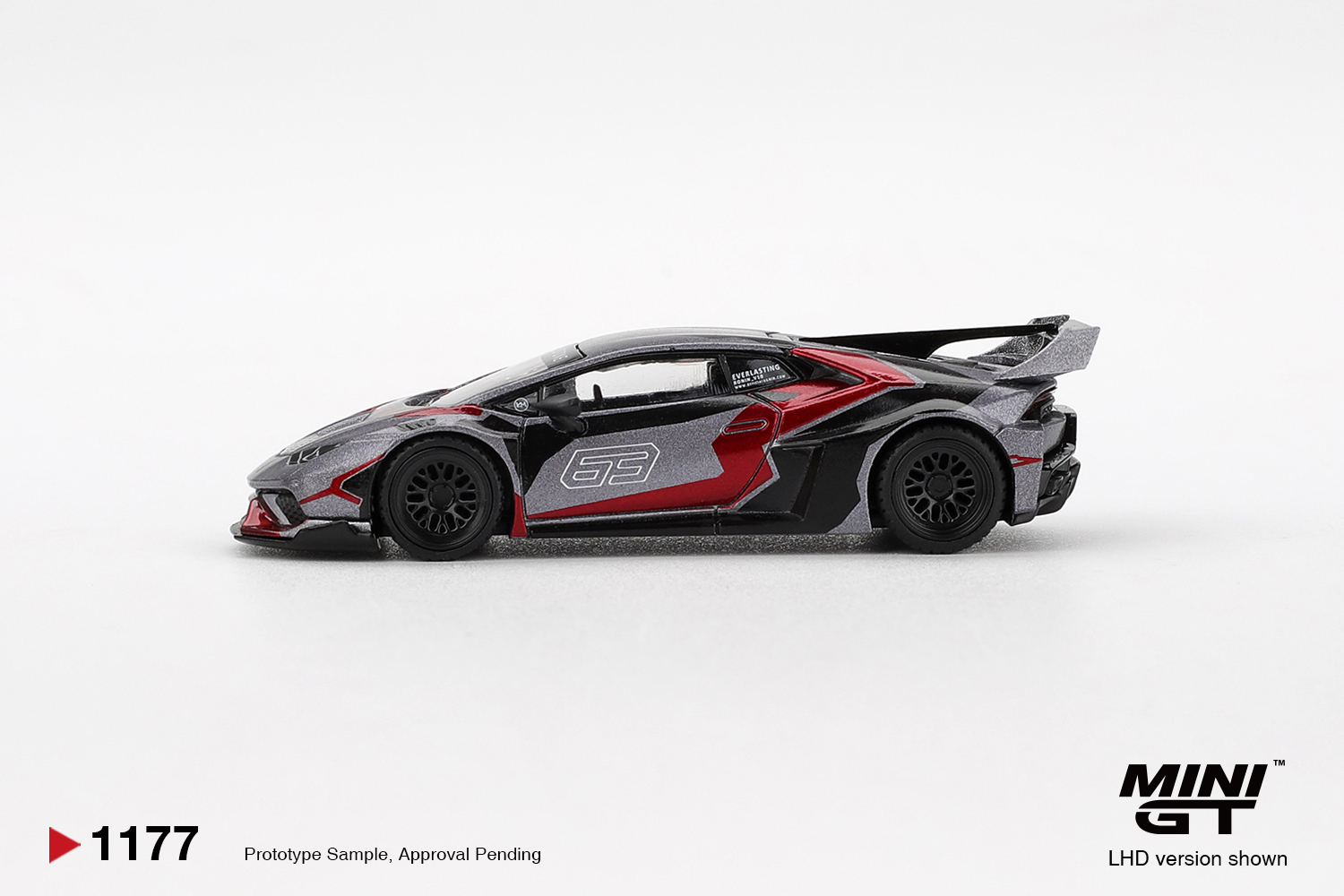 Mini GT 1177 LB-WORKS Lamborghini Huracán GT RONIN 2025 1:64