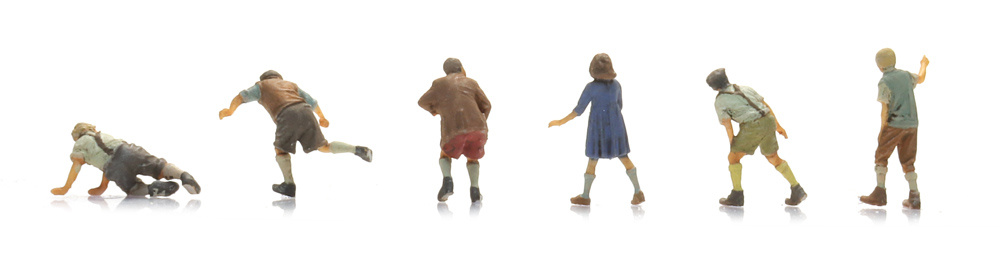 Artitec 5870141 Kinderstreiche Klingelputz 1:87 Spur H0 NEU OVP Figuren