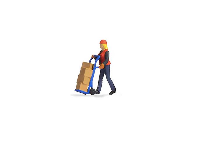 Noch 16527 Tiny-Scenes „Lagerarbeit” 1:87 Spur H0 Neu OVP