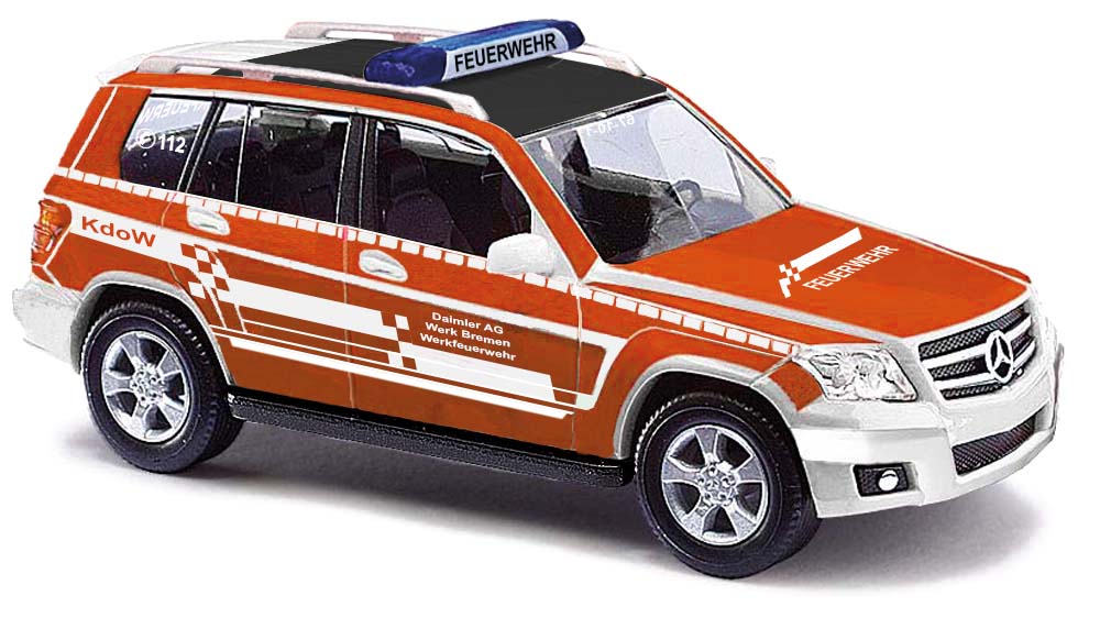 Busch 49772 Mercedes GLK-Klasse FW Bremen Nr. 5 1:87 Spur H0