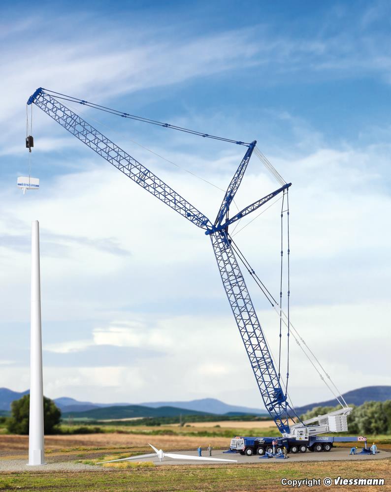 Kibri 13061 LIEBHERR LG 1550 BREUER & WASEL - Spur H0 1:87