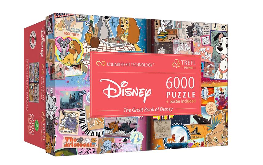 Trefl 81037 The Great Book of Disney 6000 Teile Puzzle Neu OVP