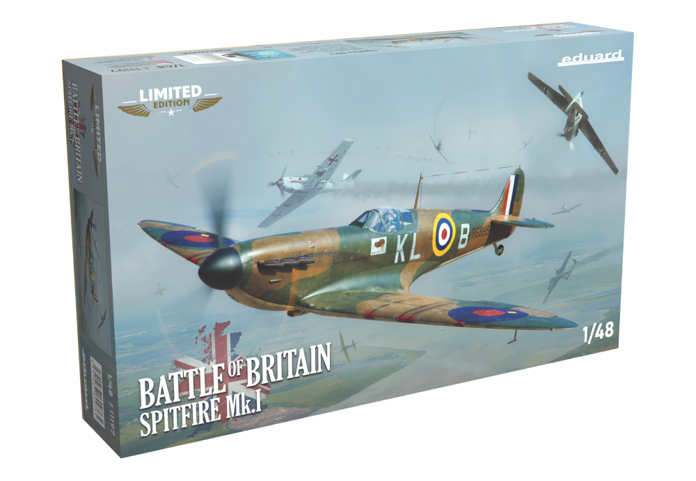 Eduard Plastic Kits 11197 Battle of Britain Spitfire Mk. I 1:48 Bausatz NEU OVP