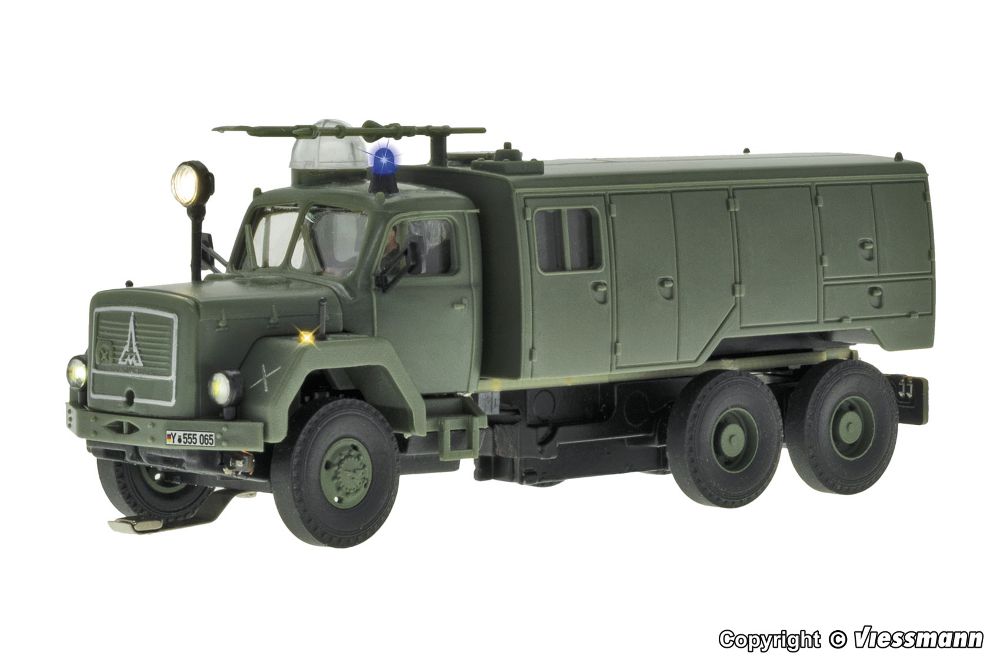 Viessmann 8065 MAGIRUS Feuerwehr 3-achs Rundumleuchte Spur H0