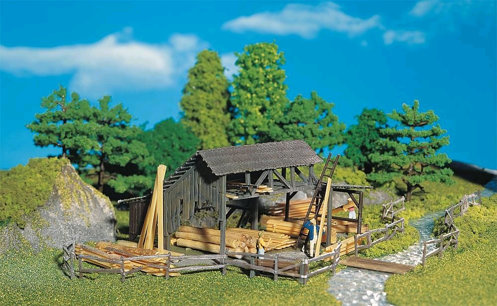 Faller 130288 Holzlager 1:87 Spur H0 Bausatz Neu OVP