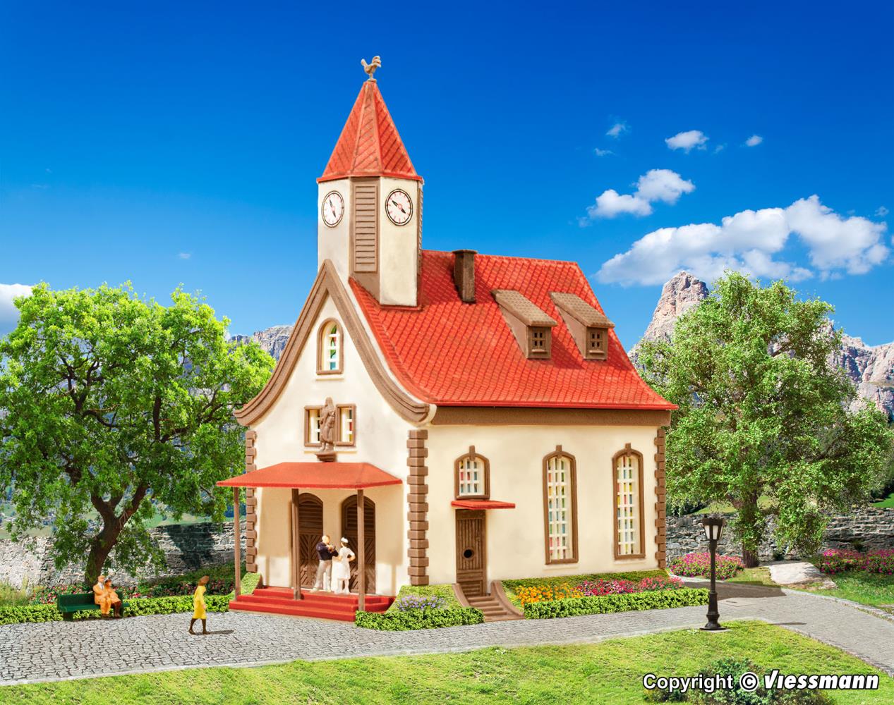 Vollmer 49560 Dorfkirche 1:220 Spur Z Bausatz Neu OVP