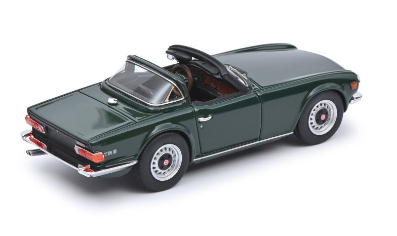 Schuco 450913000 Triumph TR6 grün 1:43 PRO.R43 Standmodell Neu OVP