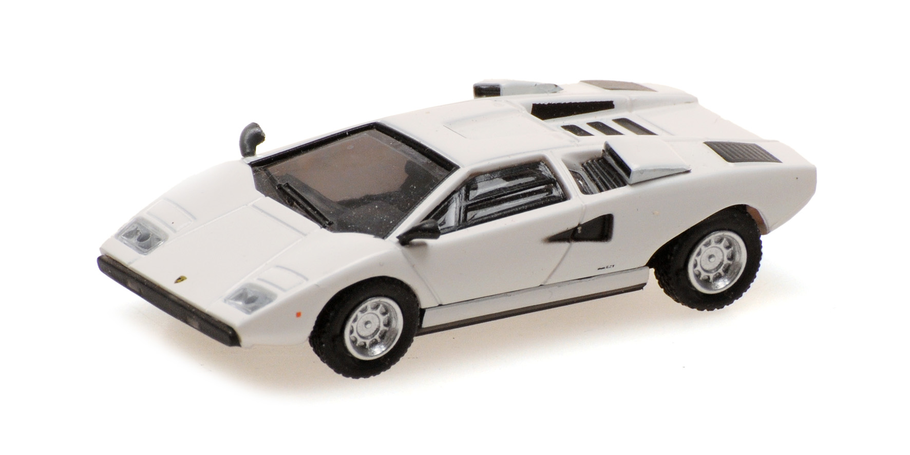 Minichamps 870103122 LAMBORGHINI COUNTACH LP 400 1974 WHITE 1:87