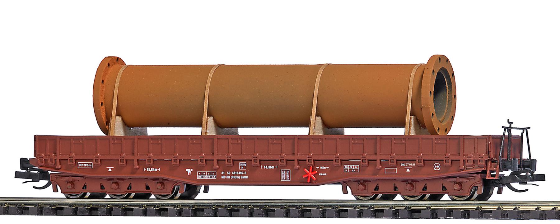 Busch 31181 Flachwagen Samm 4818 1:120 Spur TT Neu OVP