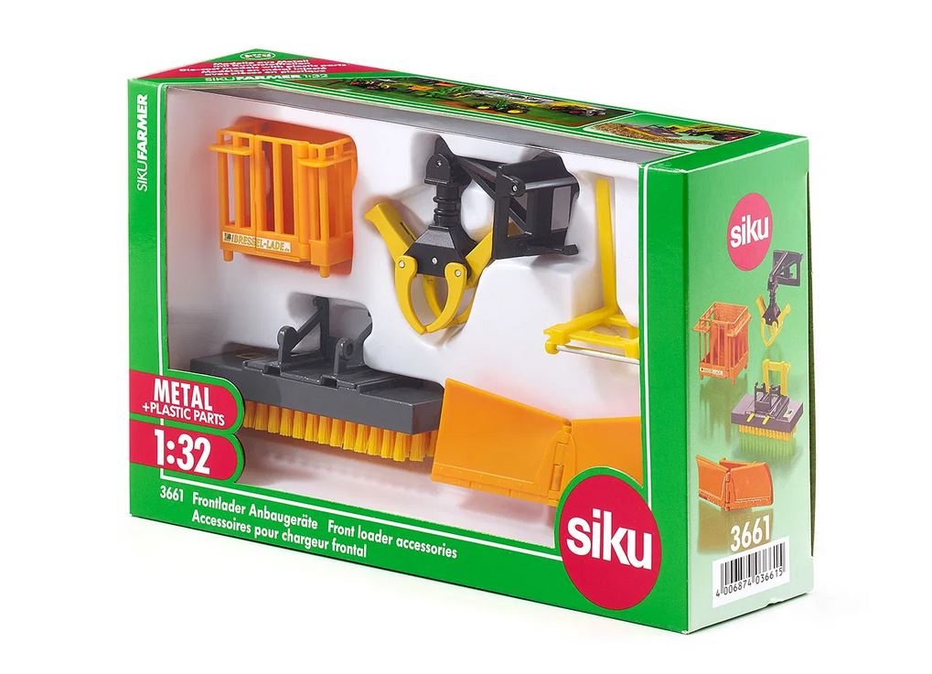 Siku 3661 Bressel und Lade Frontlader Anbaugeräte 1:32 Spur 1