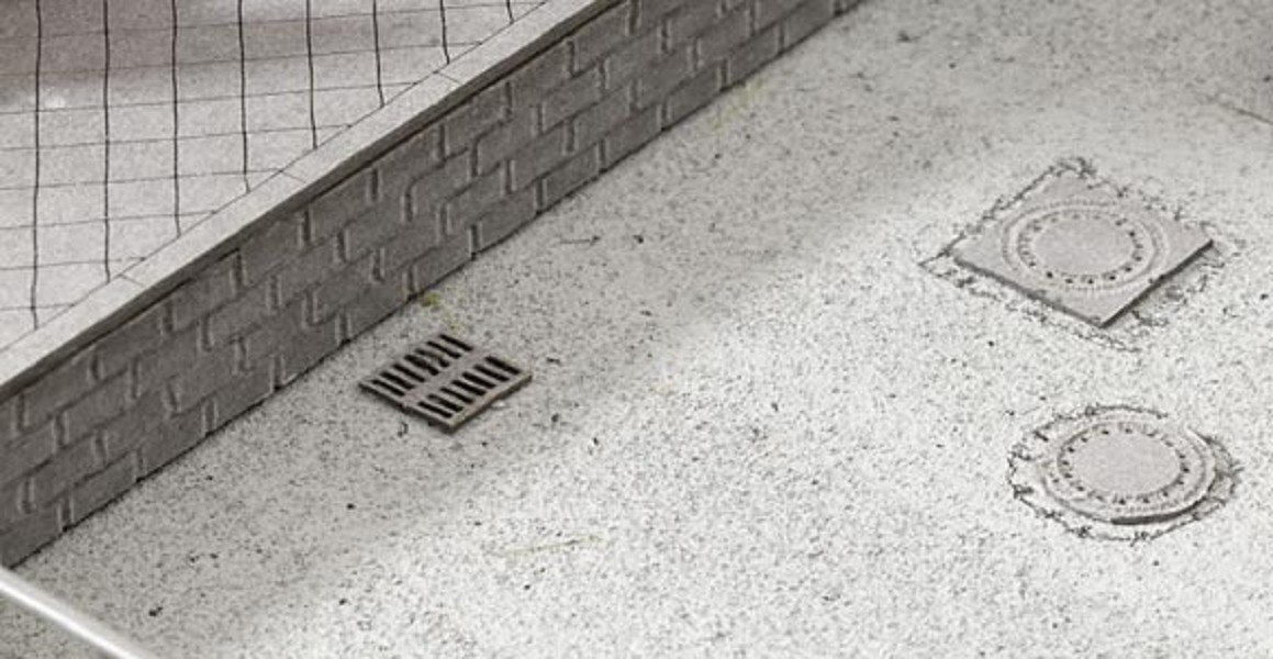 Noch 14218 Kanaldeckel und Gullys
