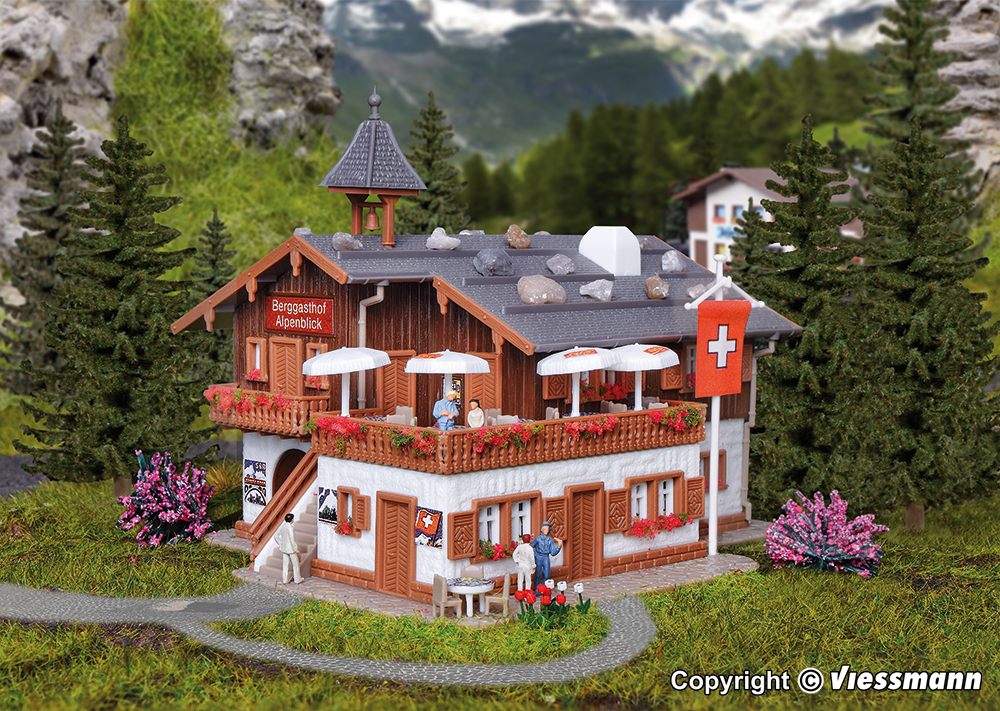 Vollmer 47742 Bergrestaurant 1:160 Spur N Bausatz Neu OVP