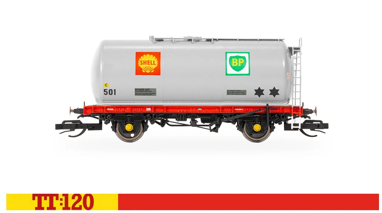 Hornby TT6034 Shell BP - TTA 35T - '501' Tank Wagon 1:120 Spur TT