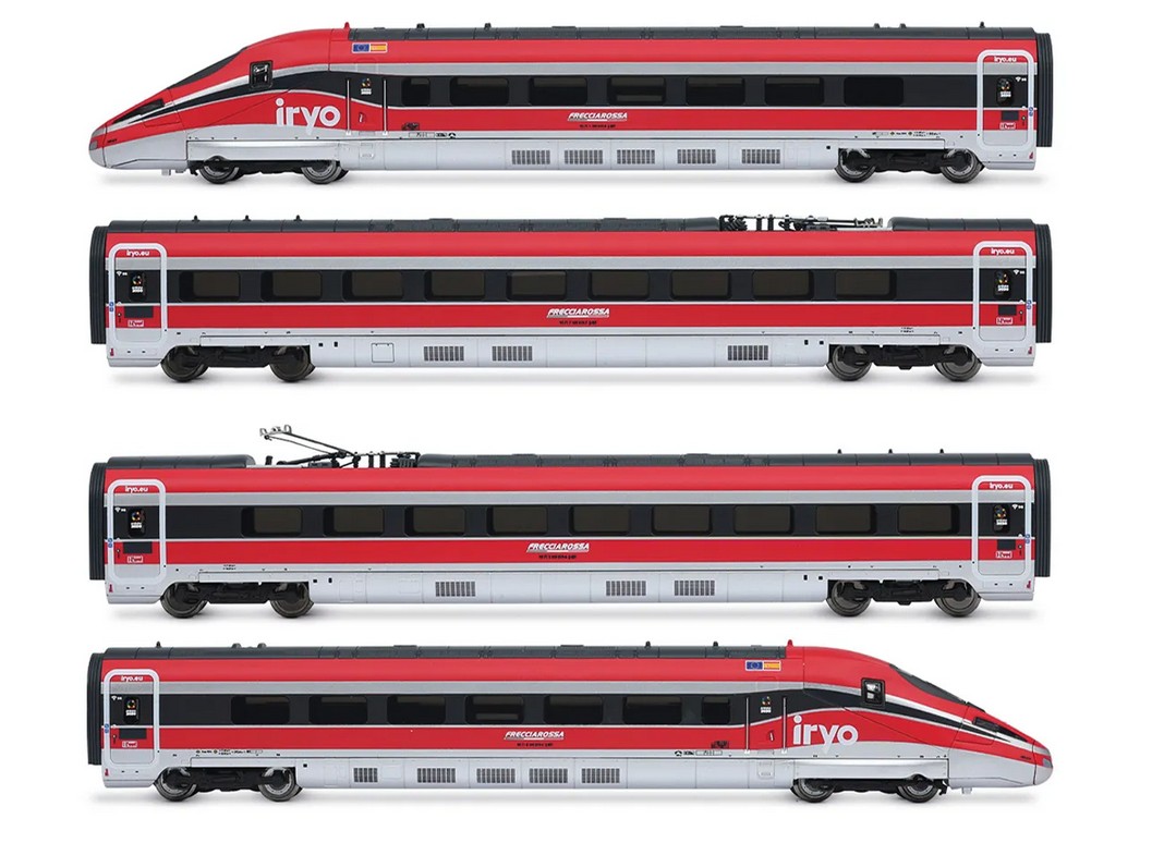 Arnold HN2622 Iryo 4-tlg Grundset „Frecciarossa 1000" Ep. VI Spur N