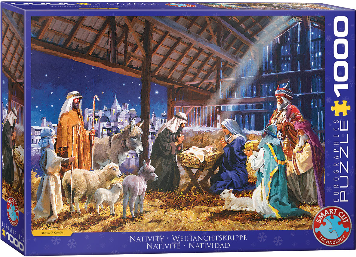 EUROGRAPHICS 6000-5830 Weihnachtskrippe 1000 Teile Puzzle NEU OVP