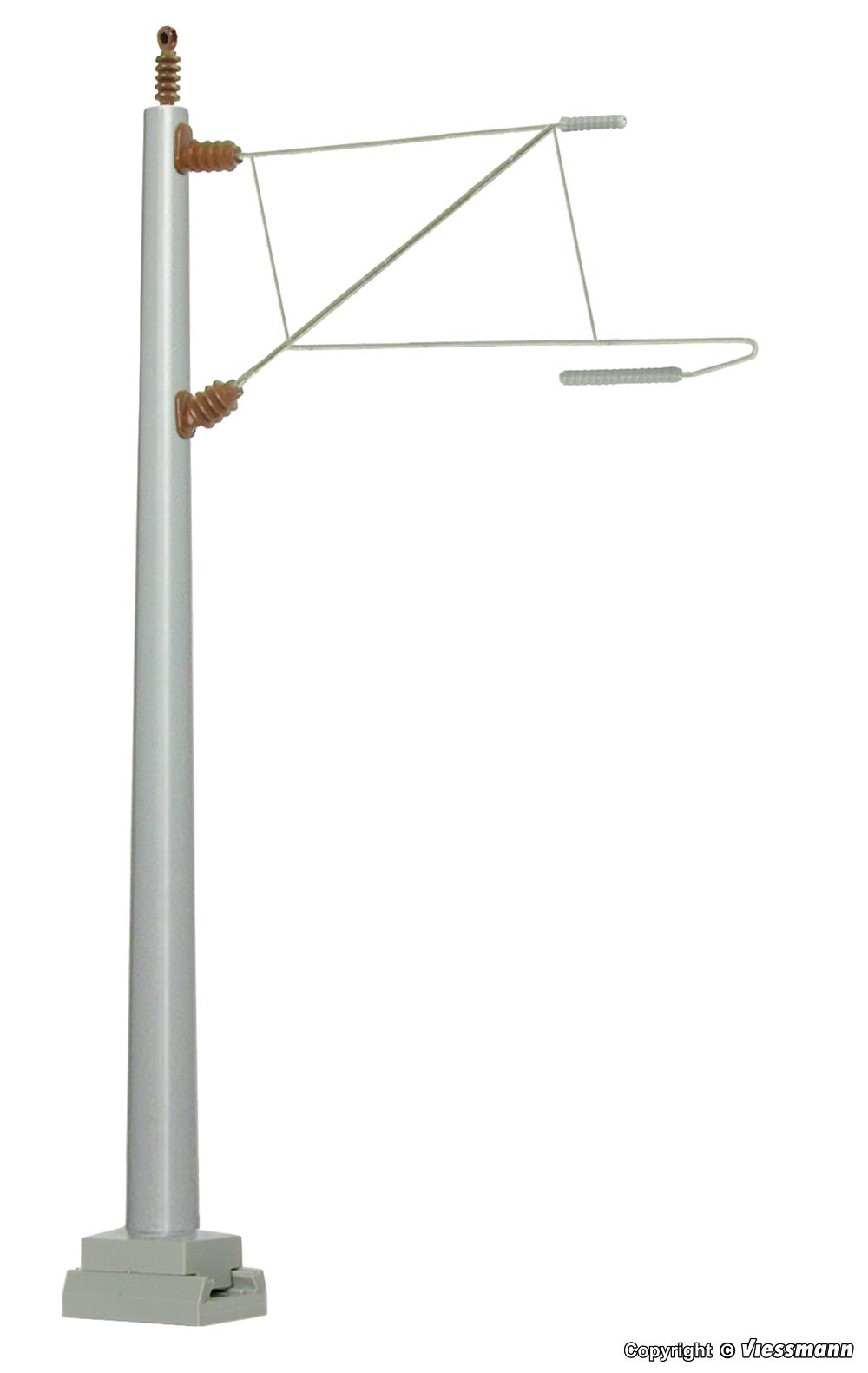 Viessmann 4119 Betonmast für Neubaustrecken 1:87 Spur H0 NEU OVP