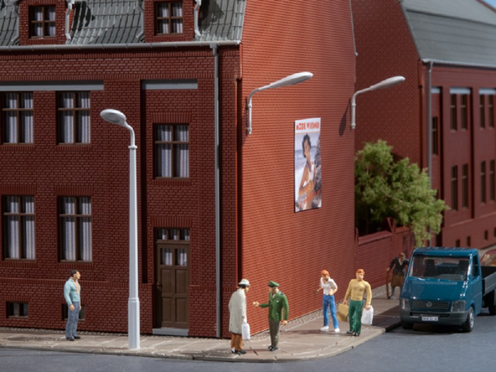 Auhagen 41621 Peitschenlampenattrappen rund