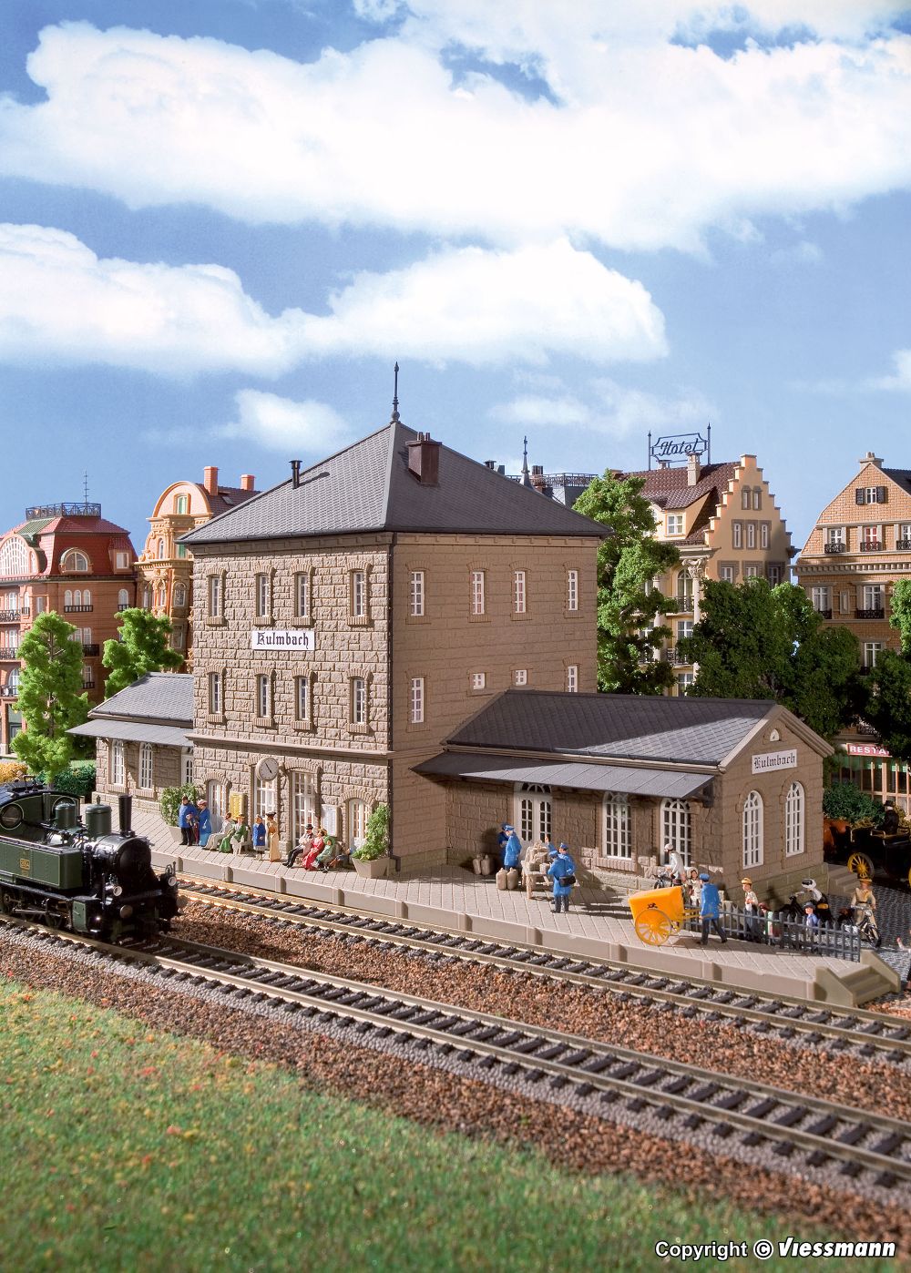 Vollmer 43451 Bahnhof Kulmbach 1:87 Spur H0 Bausatz Neu OVP