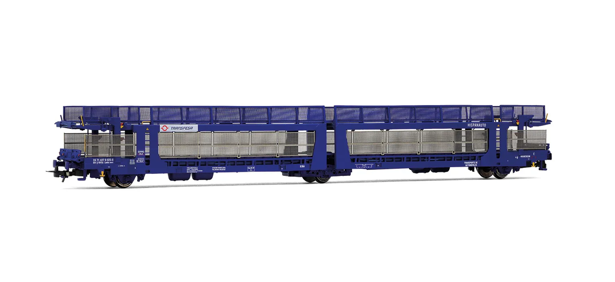 Jouef HJ6327 Transfesa 3-axle car transporter blue livery Spur H0