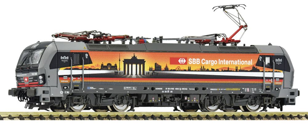 Fleischmann 7570074 E-Lok 193 459-5 Deutschlandpiercer SBB Cargo Spur N